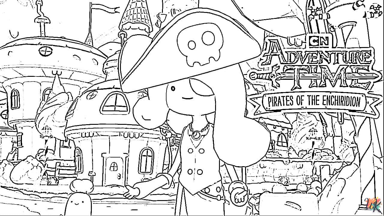 Dibujos para Colorear Hora de aventuras 35