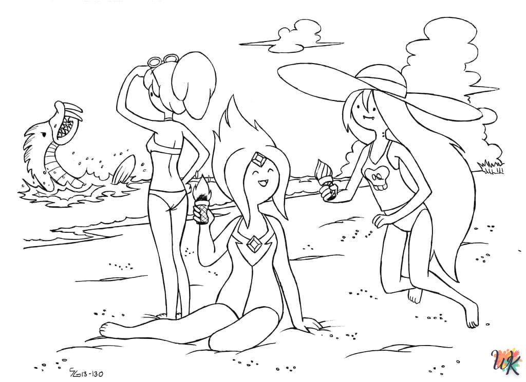 Dibujos para Colorear Hora de aventuras 39