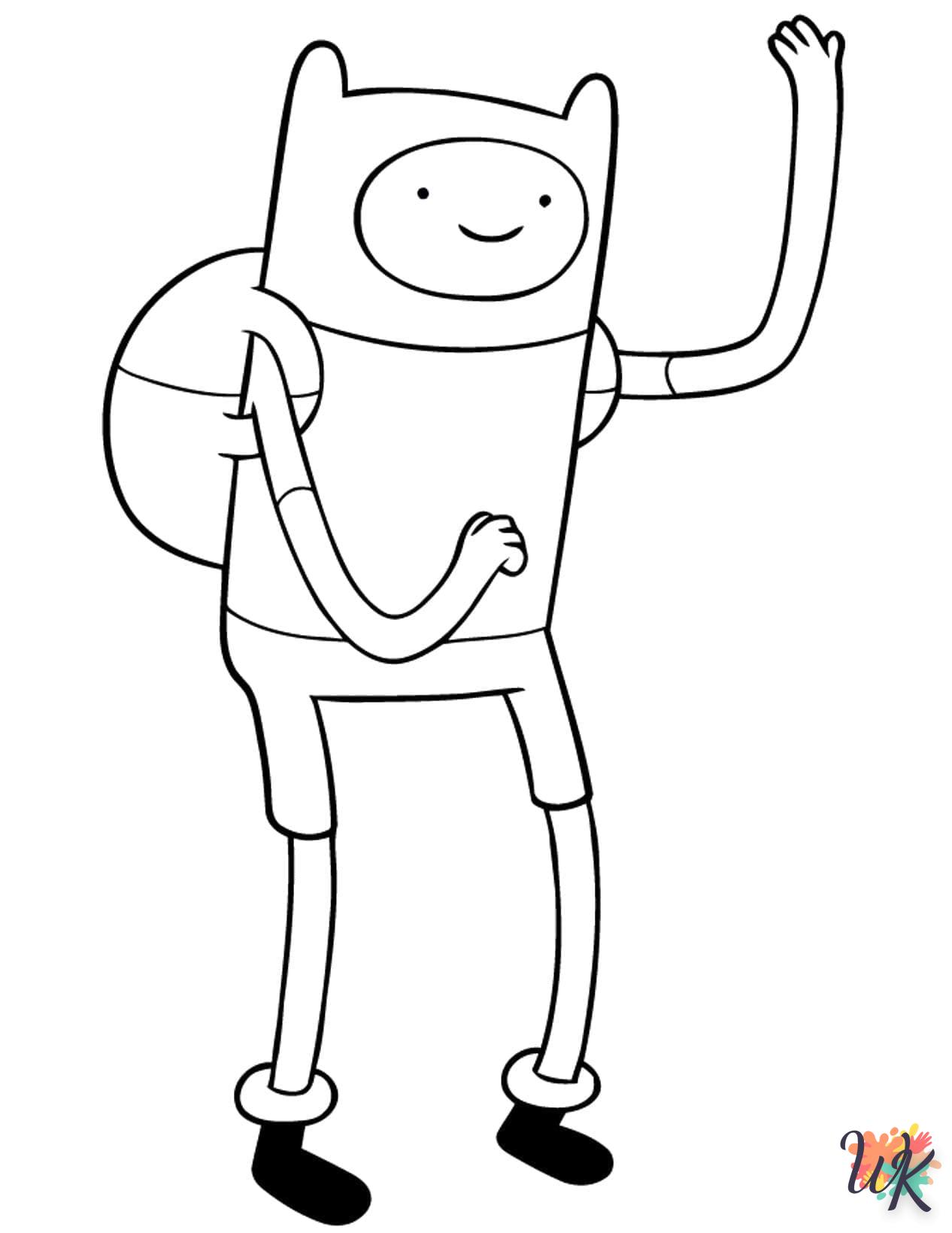 Dibujos para Colorear Hora de aventuras 43