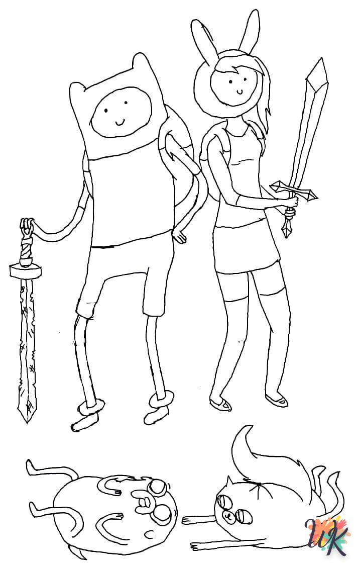 Dibujos para Colorear Hora de aventuras 57