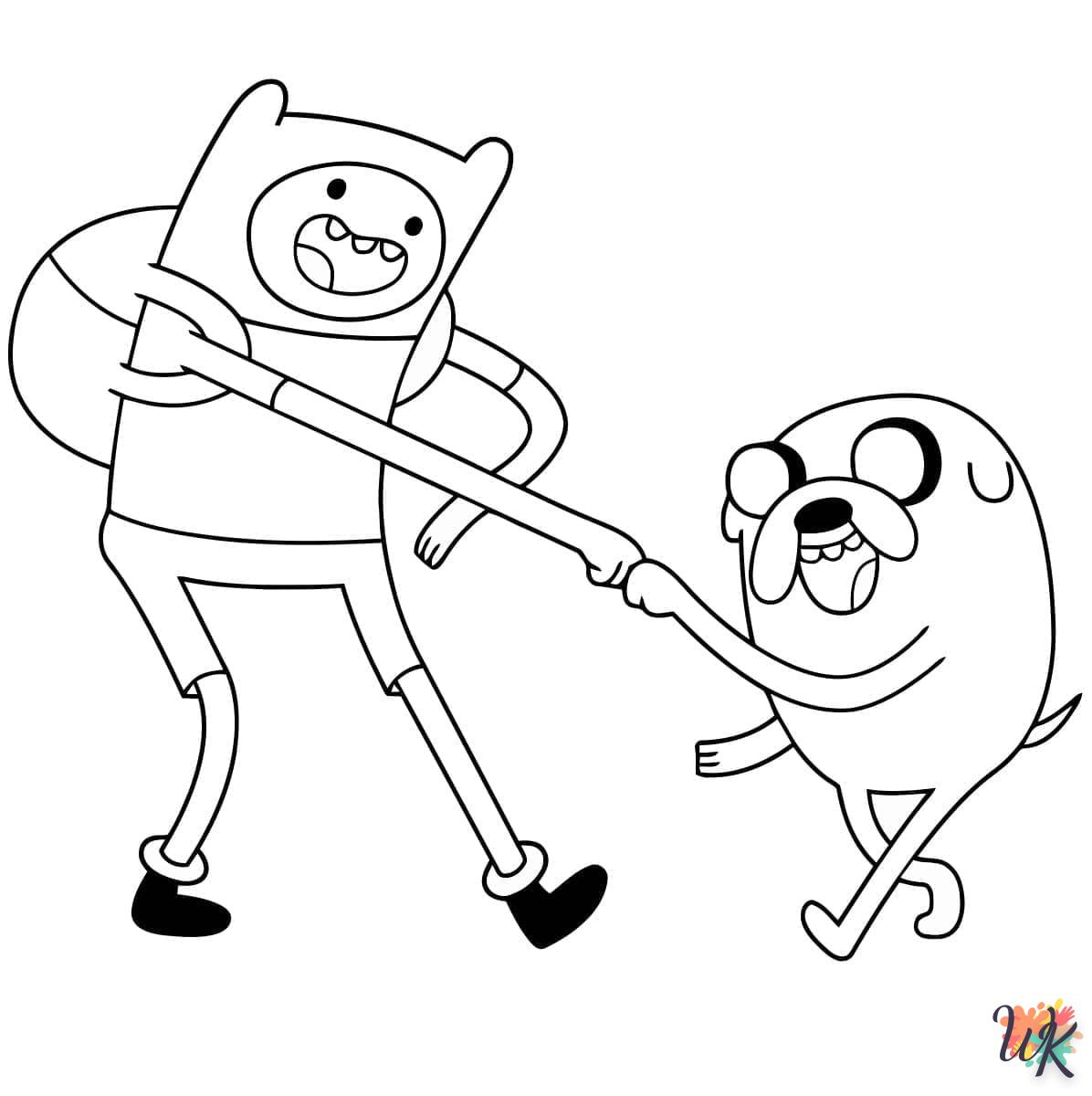 Dibujos para Colorear Hora de aventuras 66