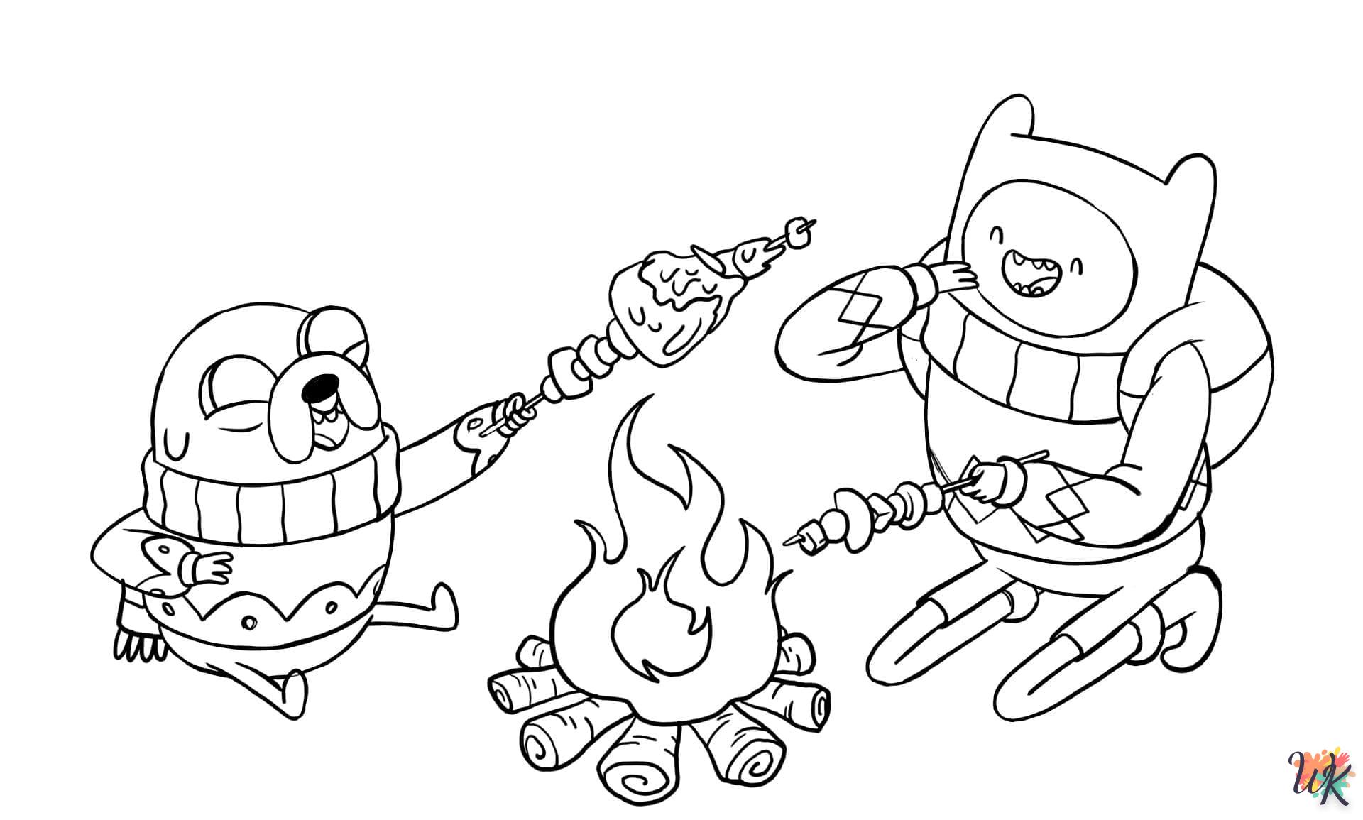 Dibujos para Colorear Hora de aventuras 7