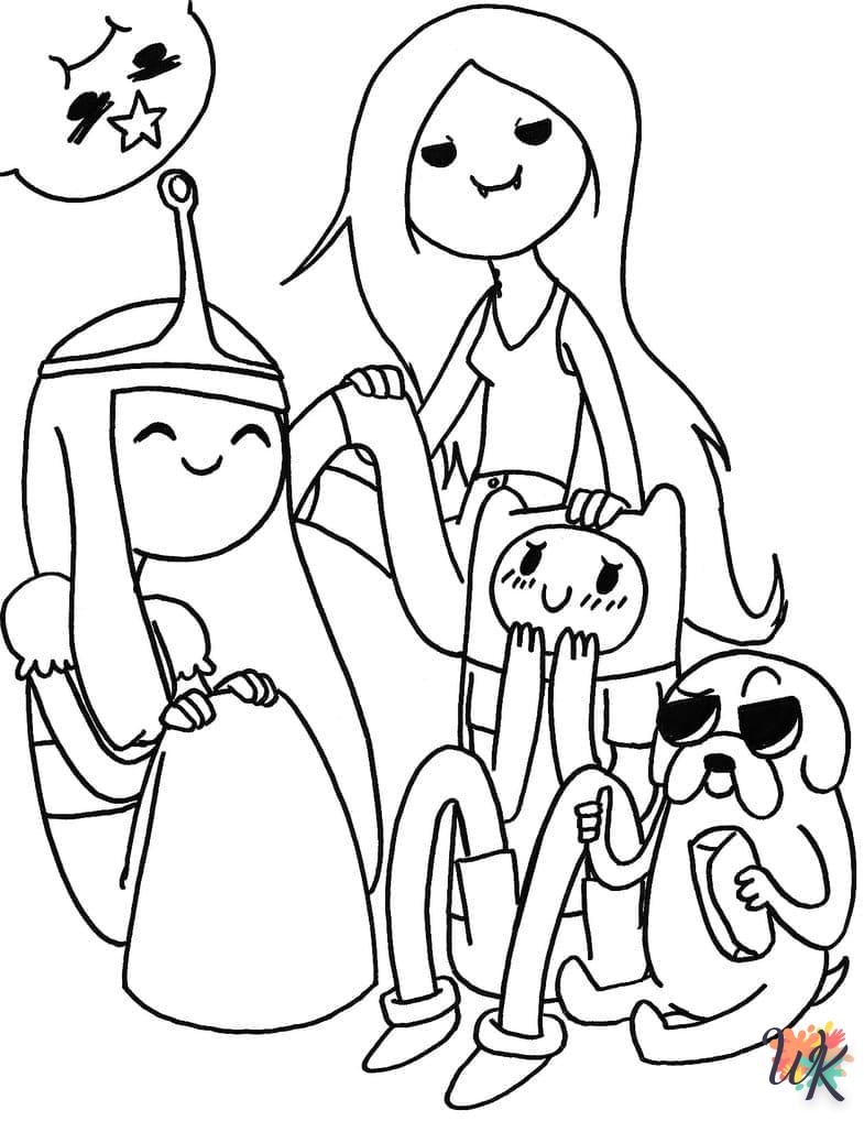 Dibujos para Colorear Hora de aventuras 85