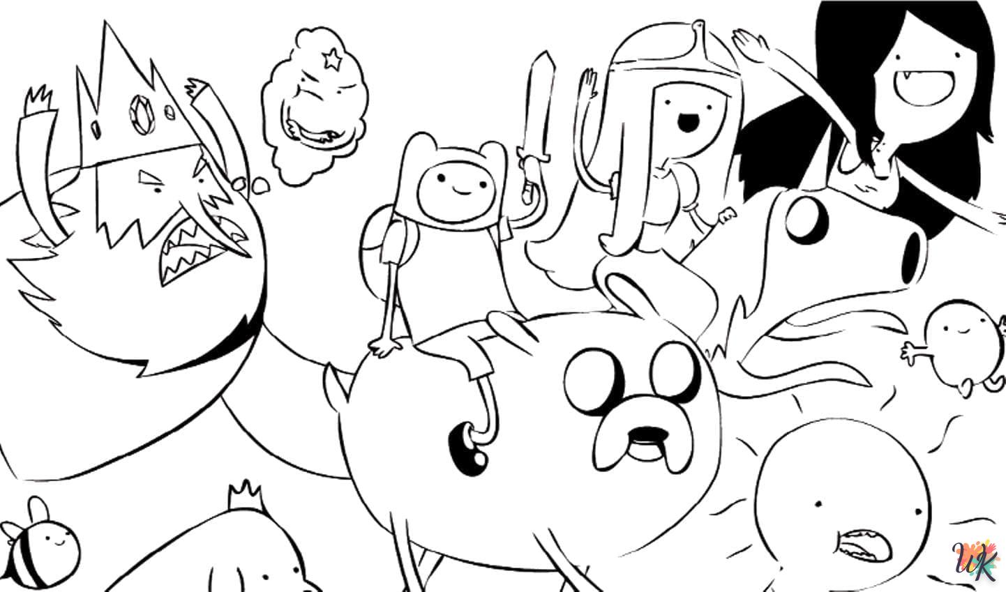 Dibujos para Colorear Hora de aventuras 88