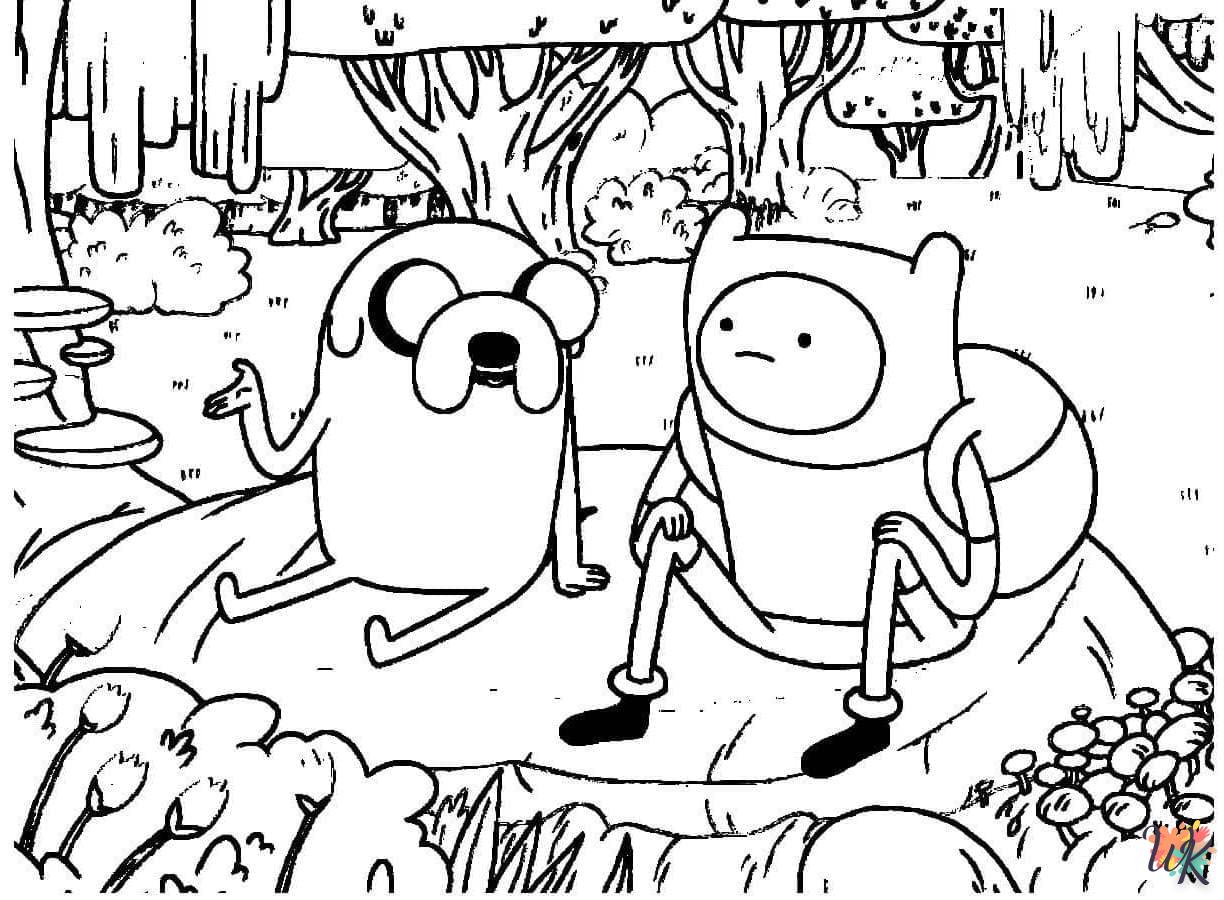 Dibujos para Colorear Hora de aventuras 92