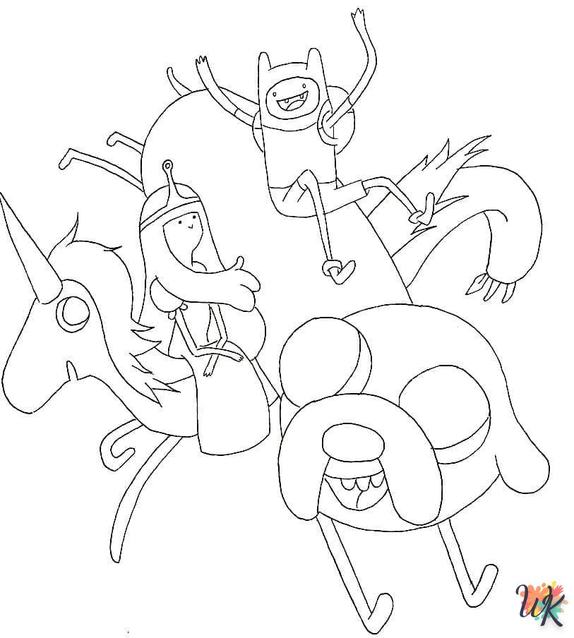 Dibujos para Colorear Hora de aventuras 95