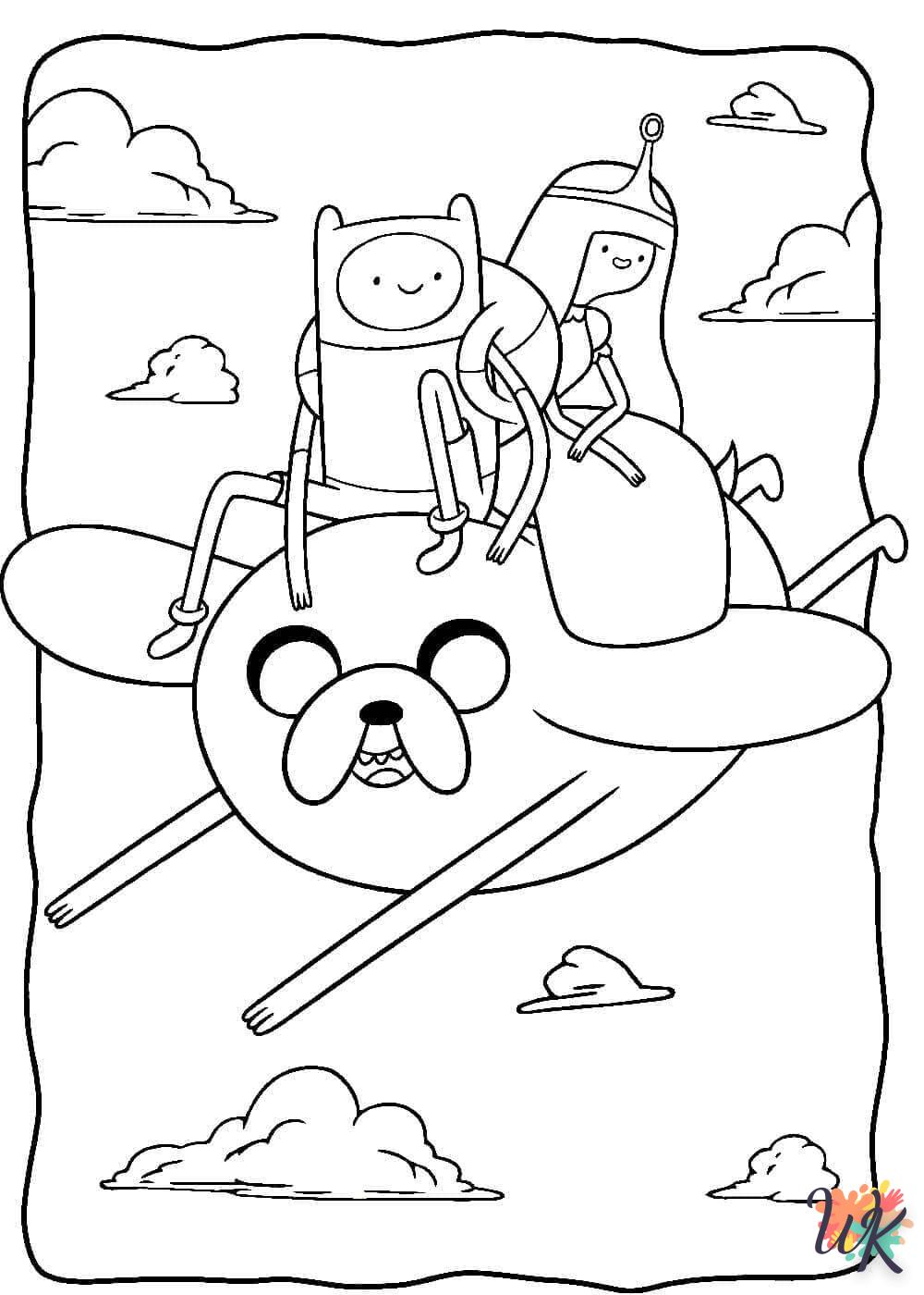 Dibujos para Colorear Hora de aventuras 97