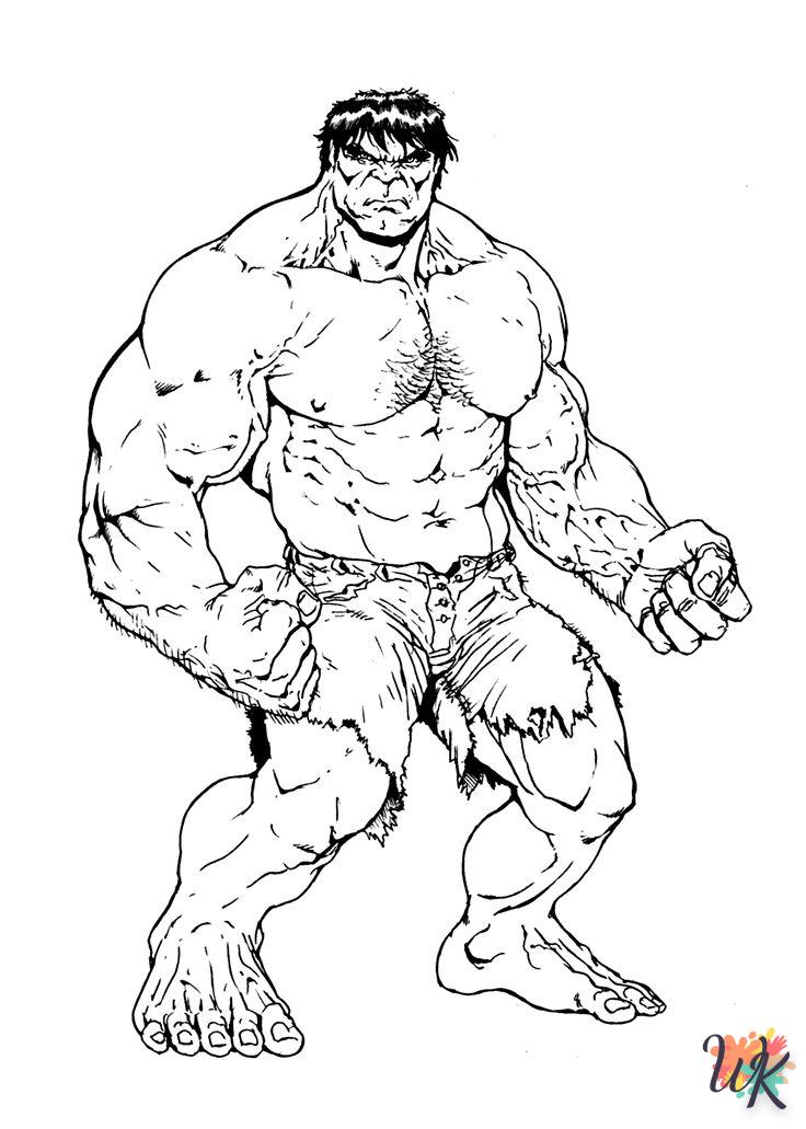 Dibujos para Colorear Hulk 66