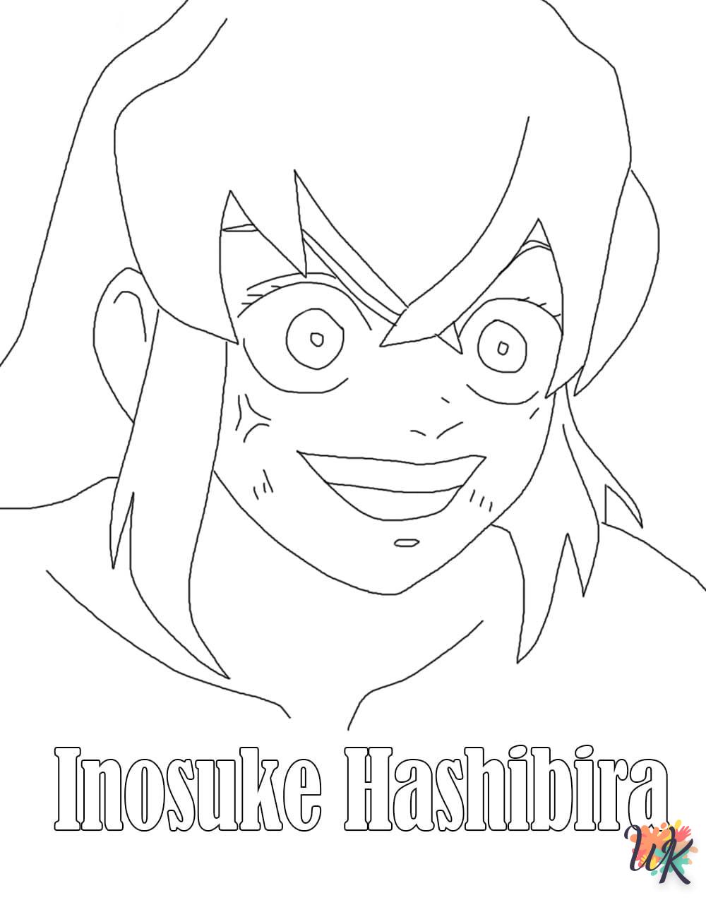 Dibujos para Colorear Inosuke 16