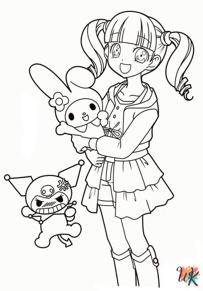 Dibujos para Colorear Kuromi 23