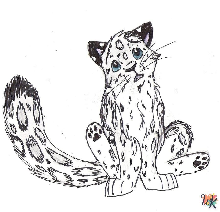 Dibujos para Colorear Leopardo 66