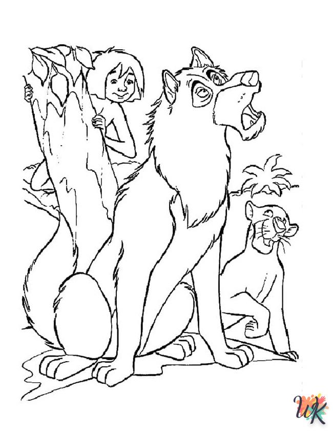 Dibujos para Colorear Lobo 68