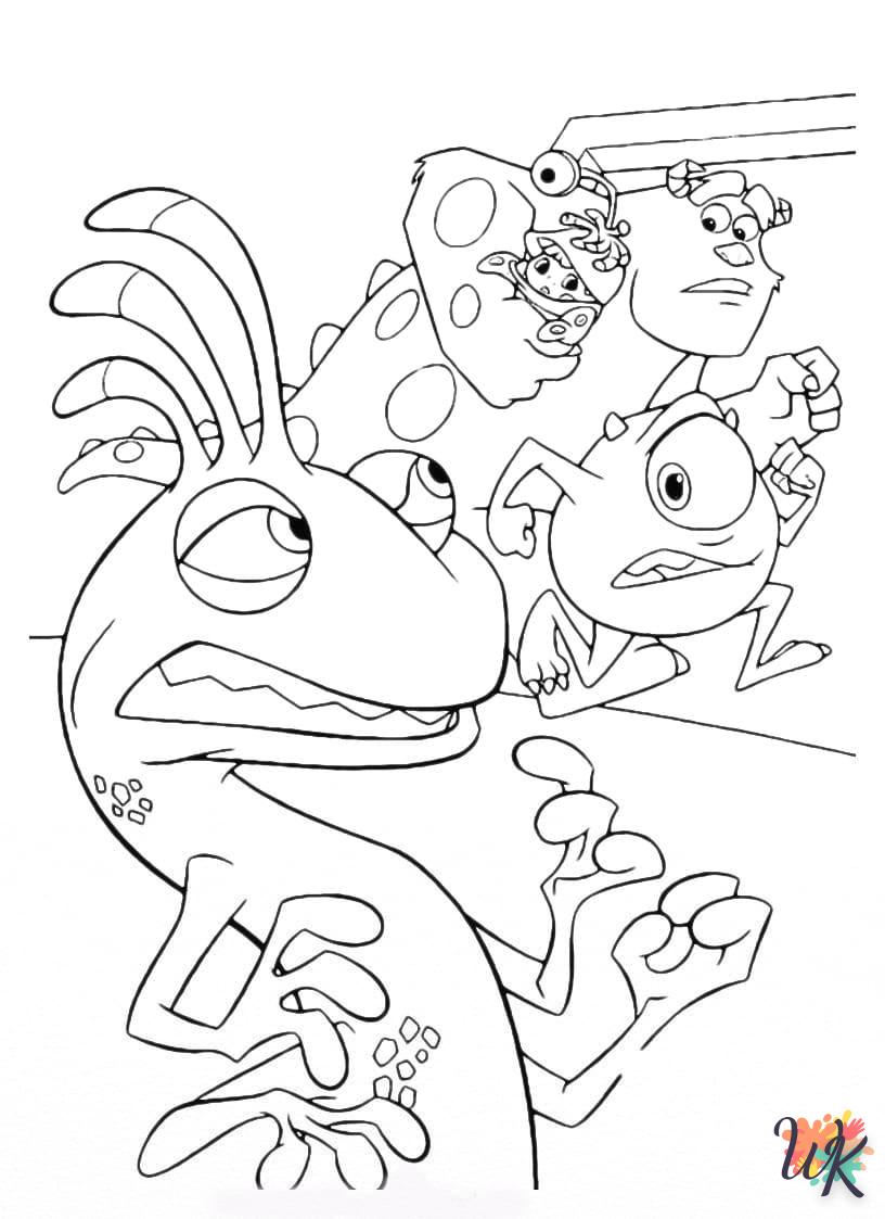 Dibujos para Colorear Monsters Inc 35