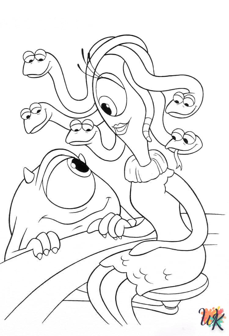 Dibujos para Colorear Monsters Inc 41