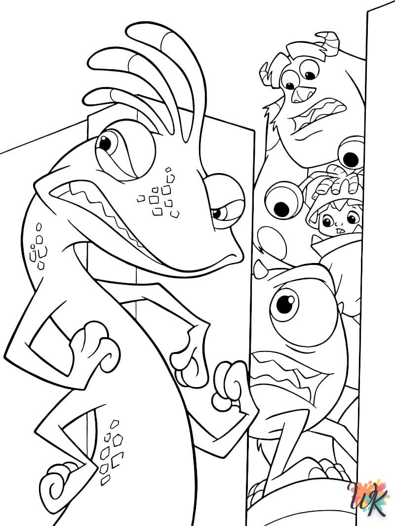 Dibujos para Colorear Monsters Inc 5