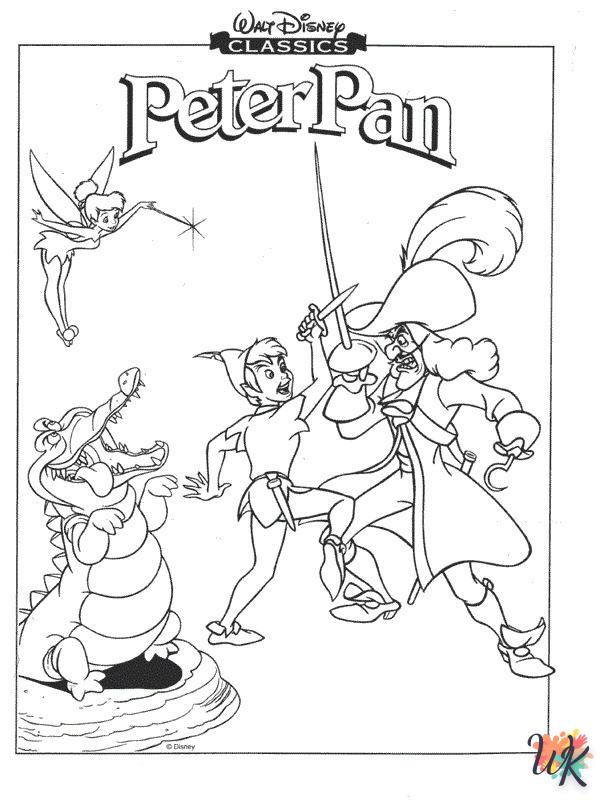 Dibujos para Colorear Peter Pan 1 0000