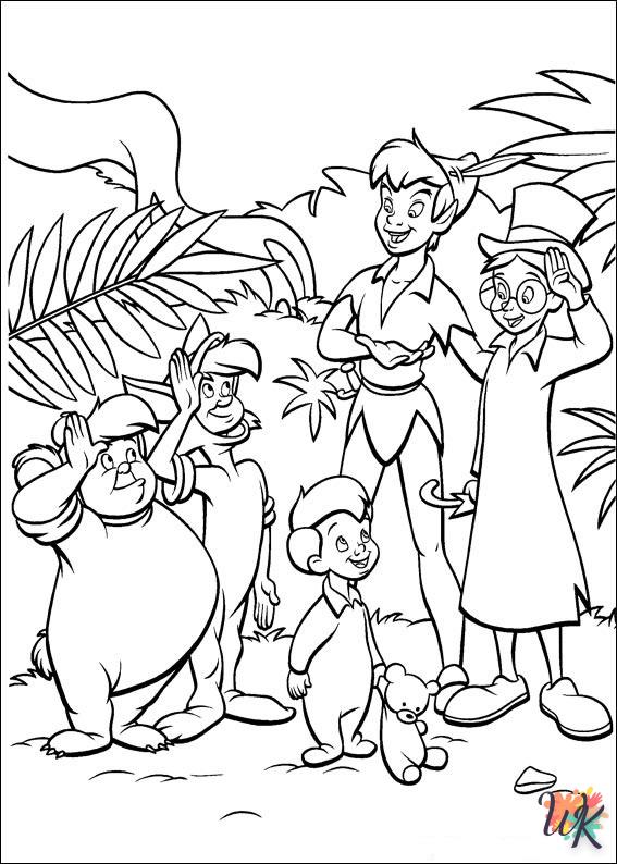 Dibujos para Colorear Peter Pan 14