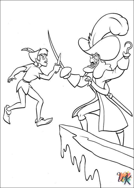 Dibujos para Colorear Peter Pan 8