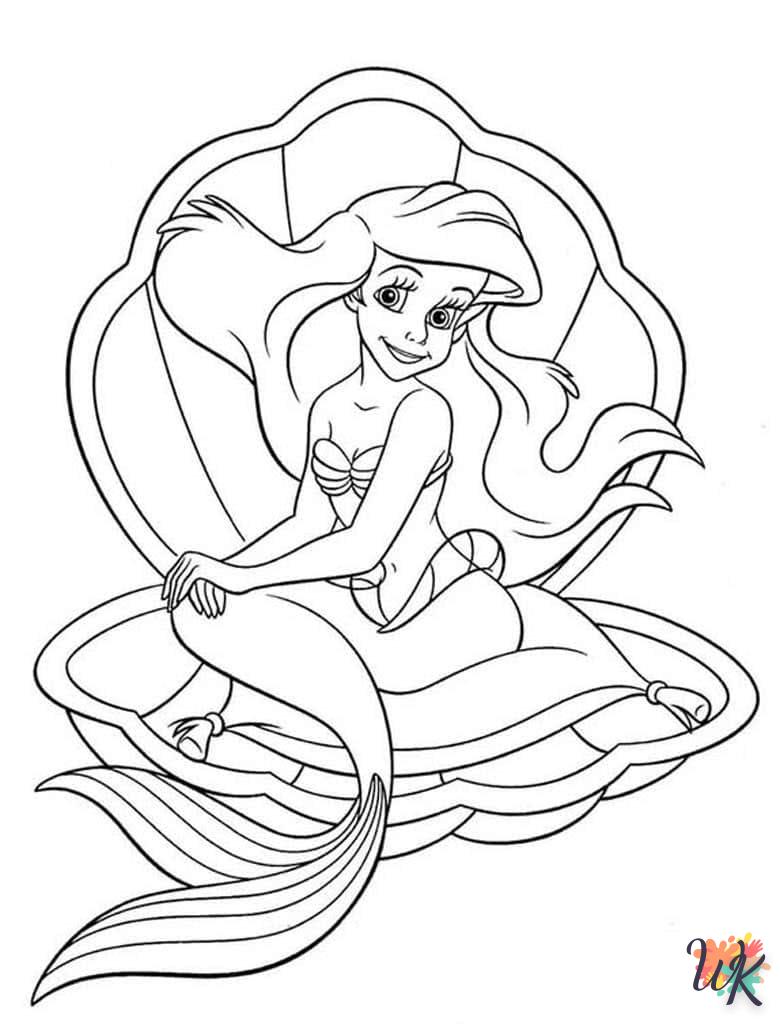 Dibujos para Colorear Sirenas 40