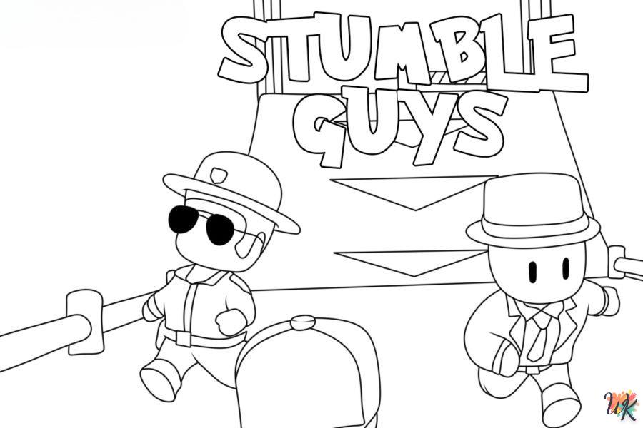 Dibujos para Colorear Stumble Guys 3