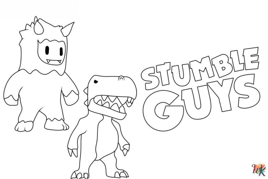 Dibujos para Colorear Stumble Guys 5
