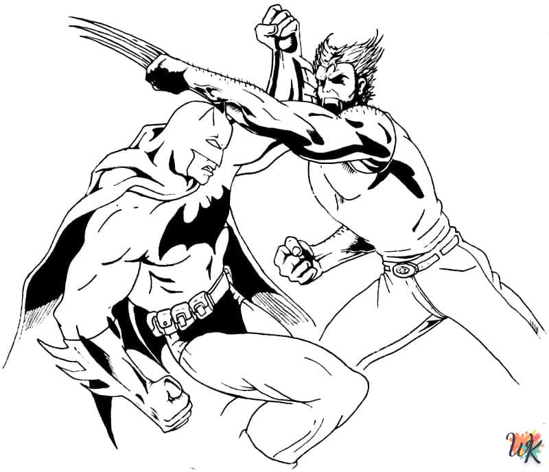 Dibujos para Colorear Wolverine 3