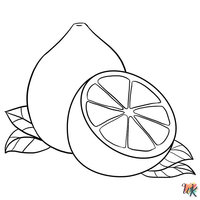 Dibujos para Colorear fruta 11