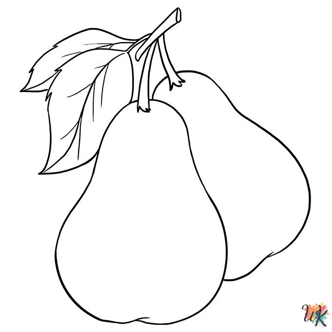 Dibujos para Colorear fruta 13