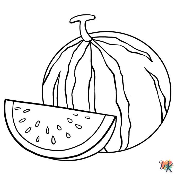 Dibujos para Colorear fruta 17