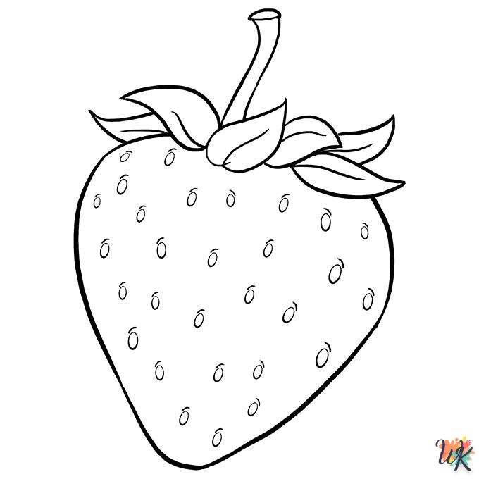 Dibujos para Colorear fruta 19