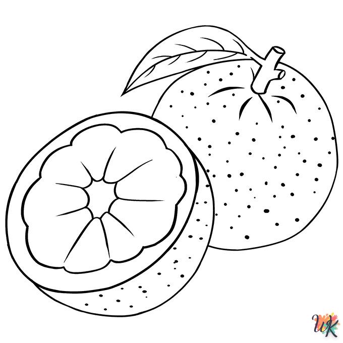 Dibujos para Colorear fruta 29