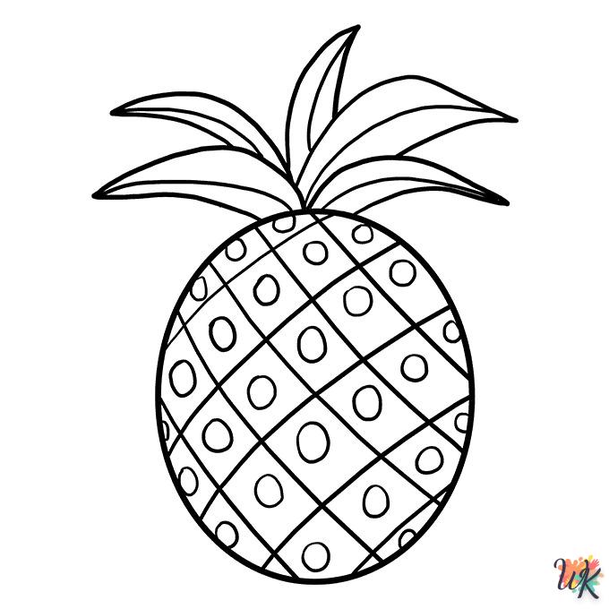 Dibujos para Colorear fruta 5