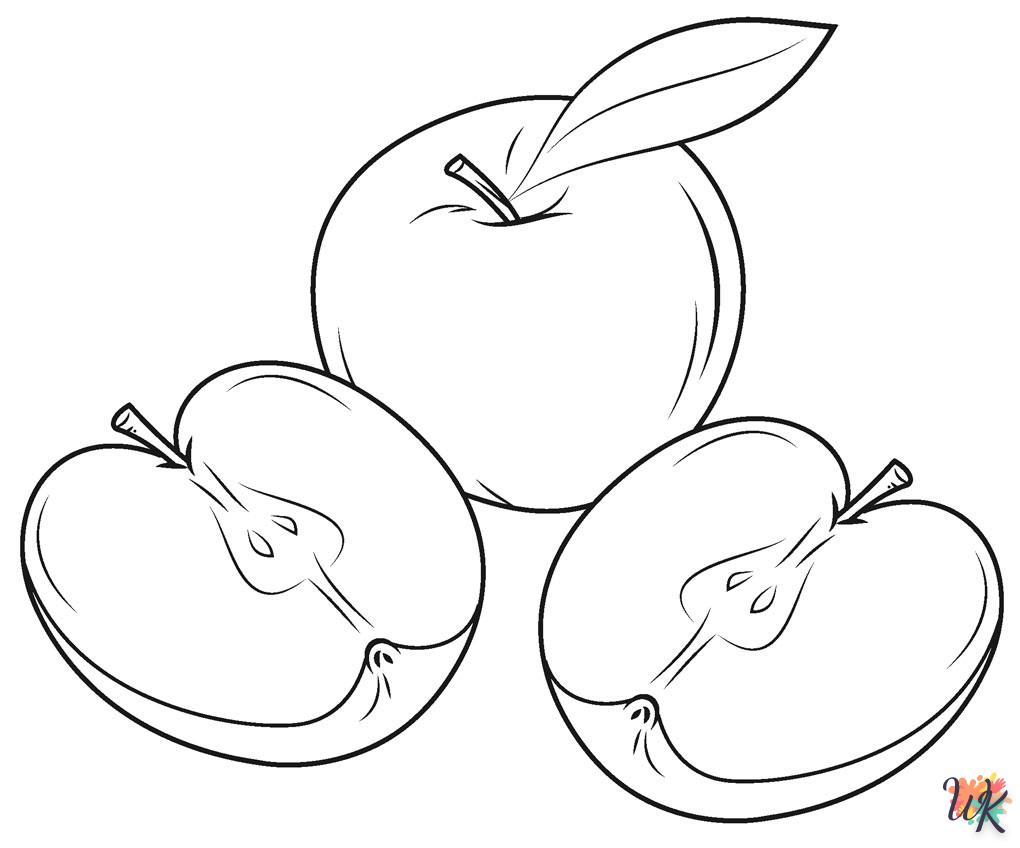 Dibujos para Colorear fruta 6