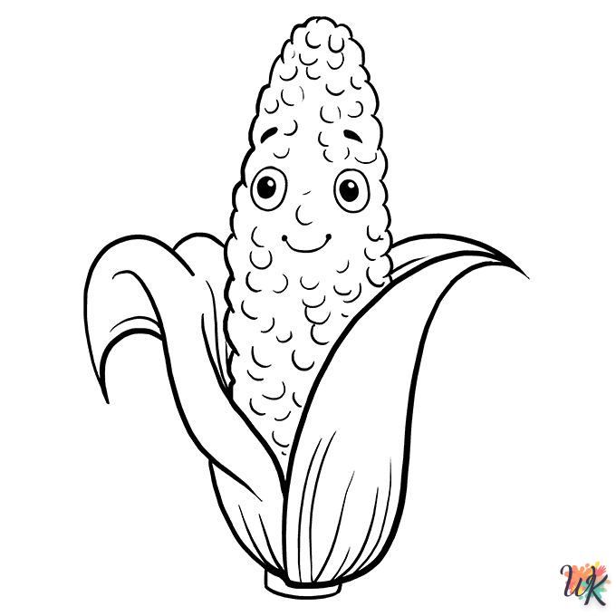 Dibujos para Colorear fruta 7