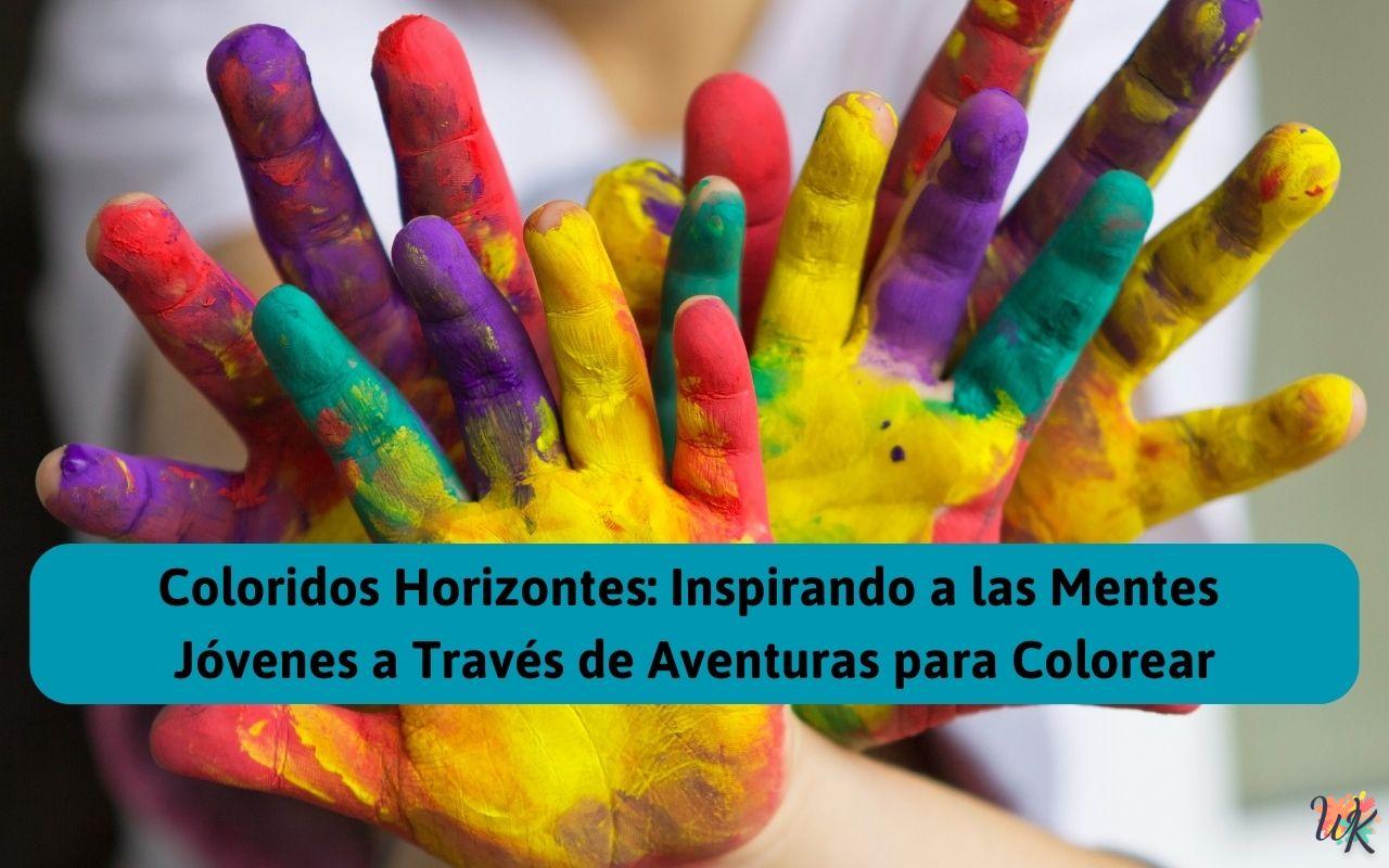 Coloridos Horizontes: Inspirando a las Mentes Jóvenes a Través de Aventuras para Colorear