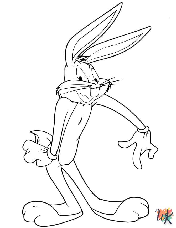 Dibujos para Colorear Bugs Bunny 10
