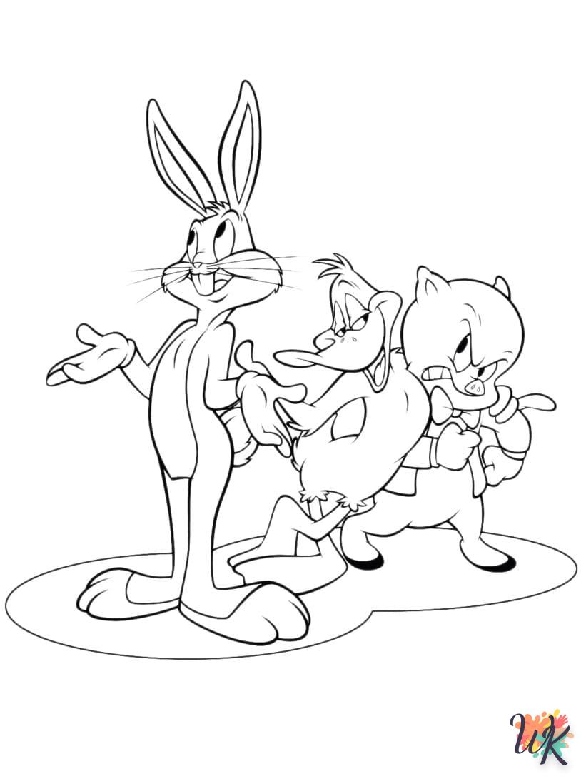 Dibujos para Colorear Bugs Bunny 100