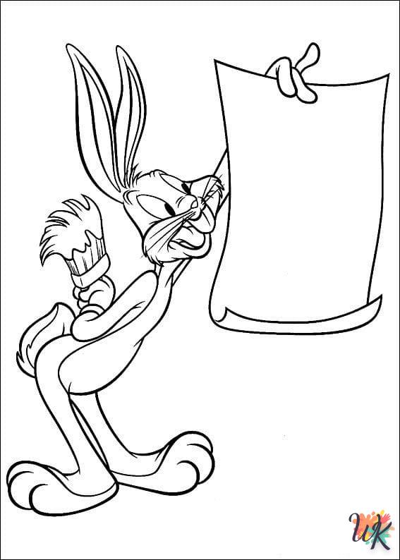 Dibujos para Colorear Bugs Bunny 103