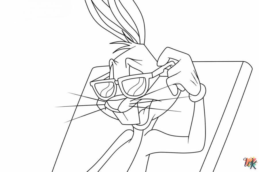 Dibujos para Colorear Bugs Bunny 108