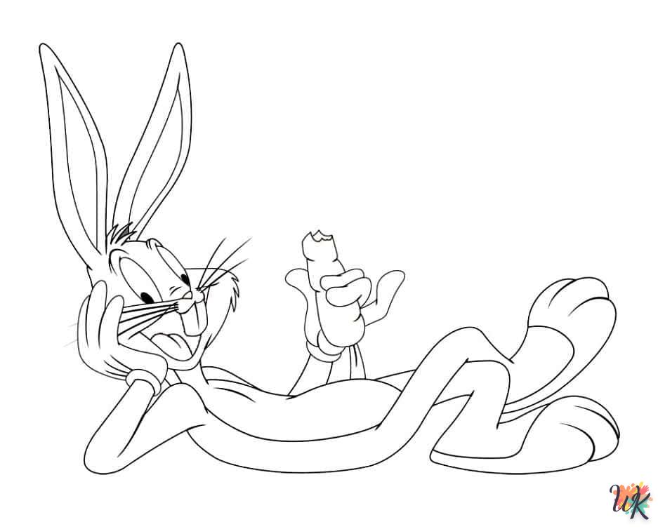 Dibujos para Colorear Bugs Bunny 11