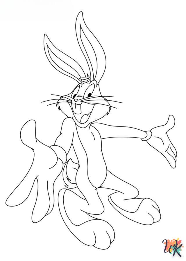Dibujos para Colorear Bugs Bunny 110