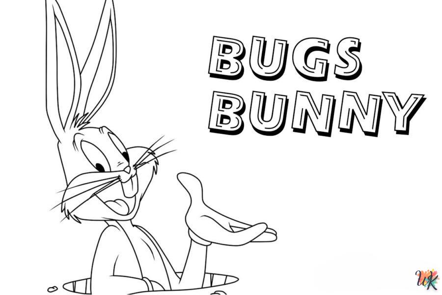 Dibujos para Colorear Bugs Bunny 112