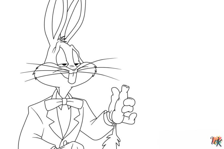 Dibujos para Colorear Bugs Bunny 115