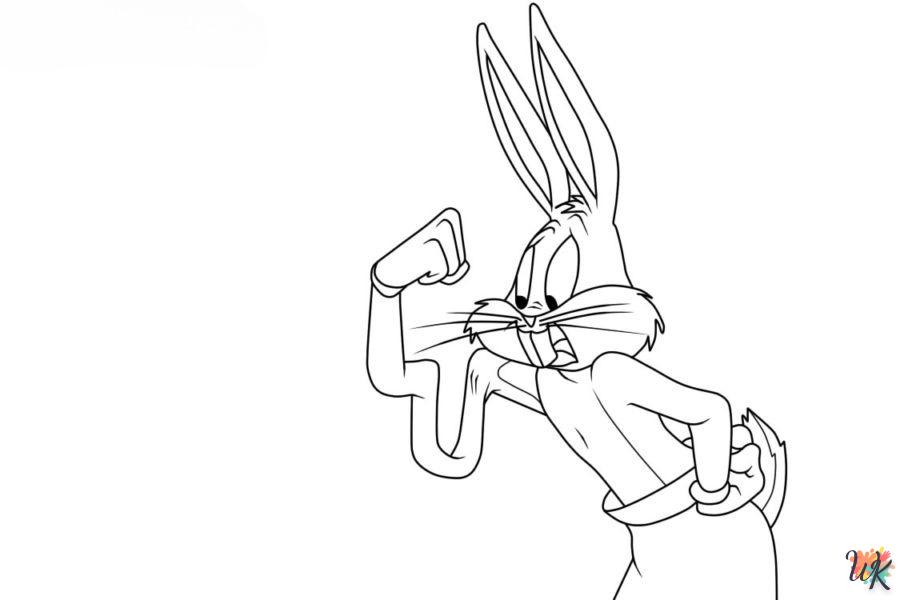 Dibujos para Colorear Bugs Bunny 117