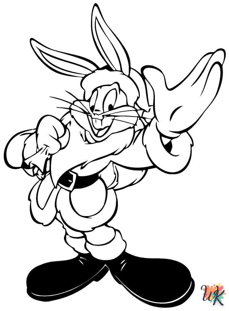 Dibujos para Colorear Bugs Bunny 14