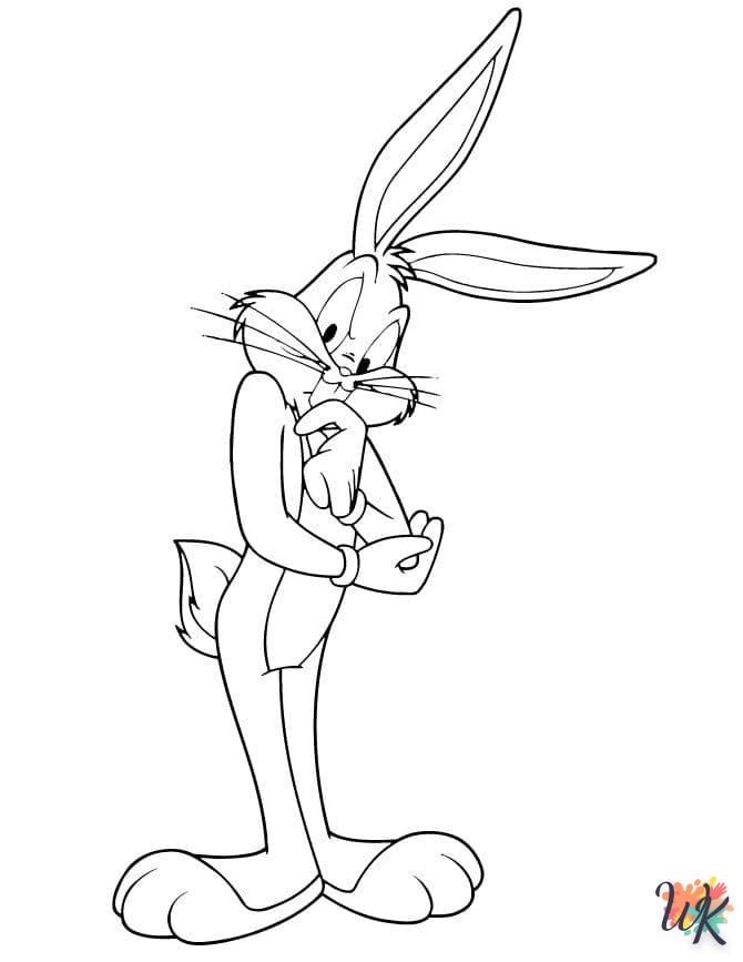 Dibujos para Colorear Bugs Bunny 15