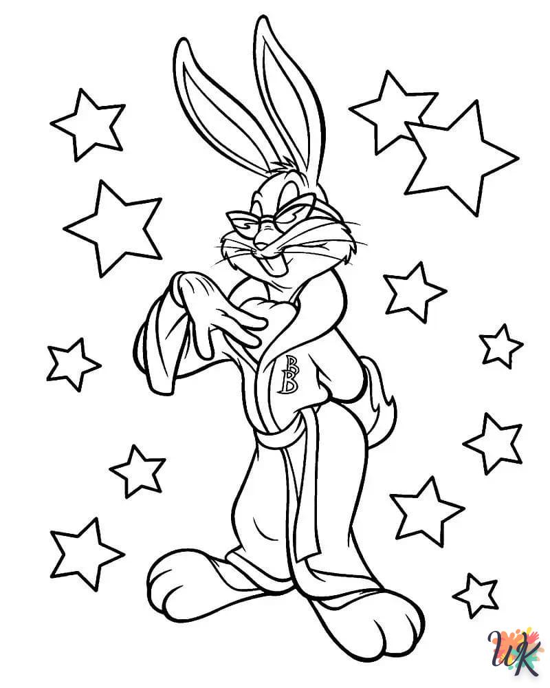 Dibujos para Colorear Bugs Bunny 16