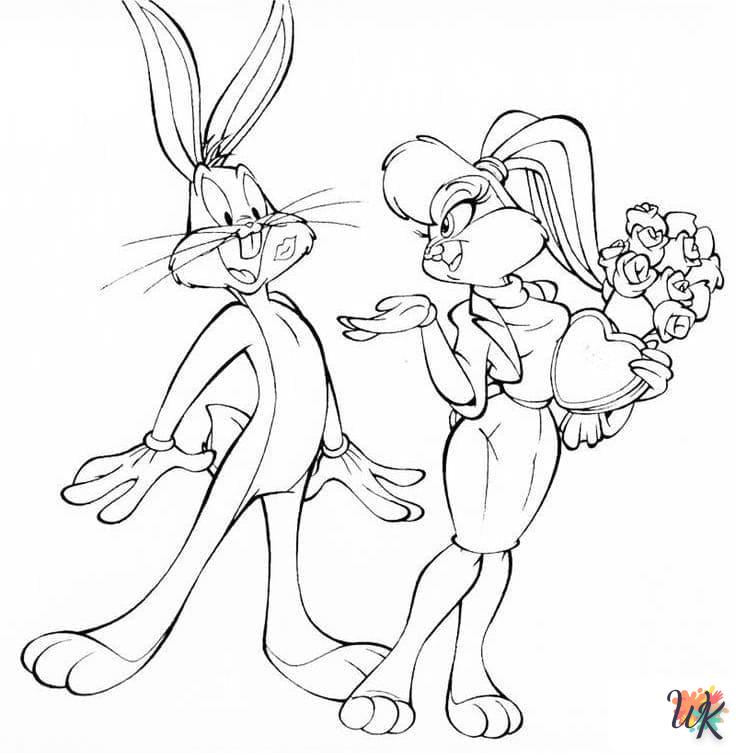 Dibujos para Colorear Bugs Bunny 17