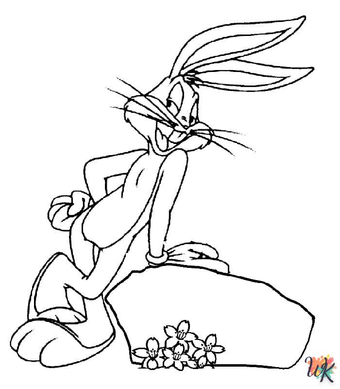 Dibujos para Colorear Bugs Bunny 19