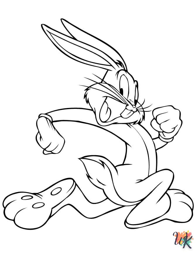 Dibujos para Colorear Bugs Bunny 21